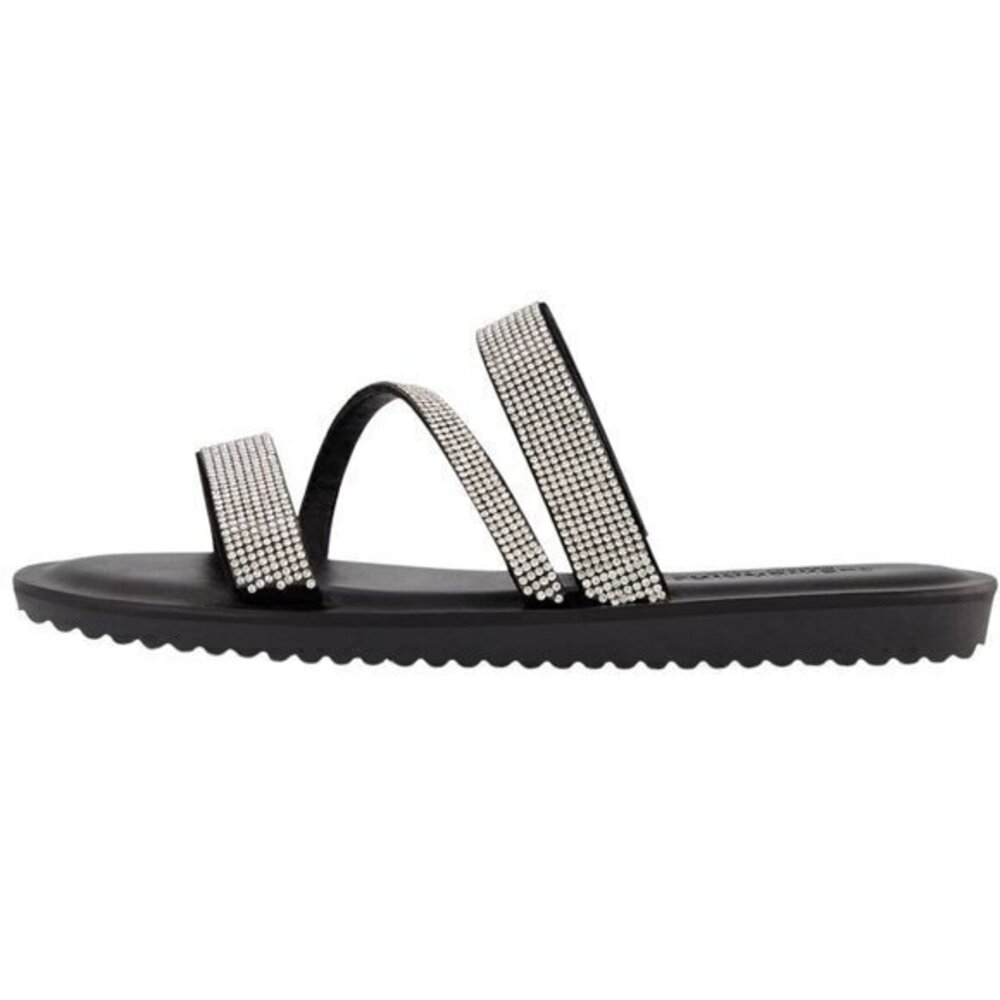 CUSHIONAIRE Vienna Rhinestone slide sandal +Memory Foam size 9.5 New in Box SOLD - Picture 3 of 6